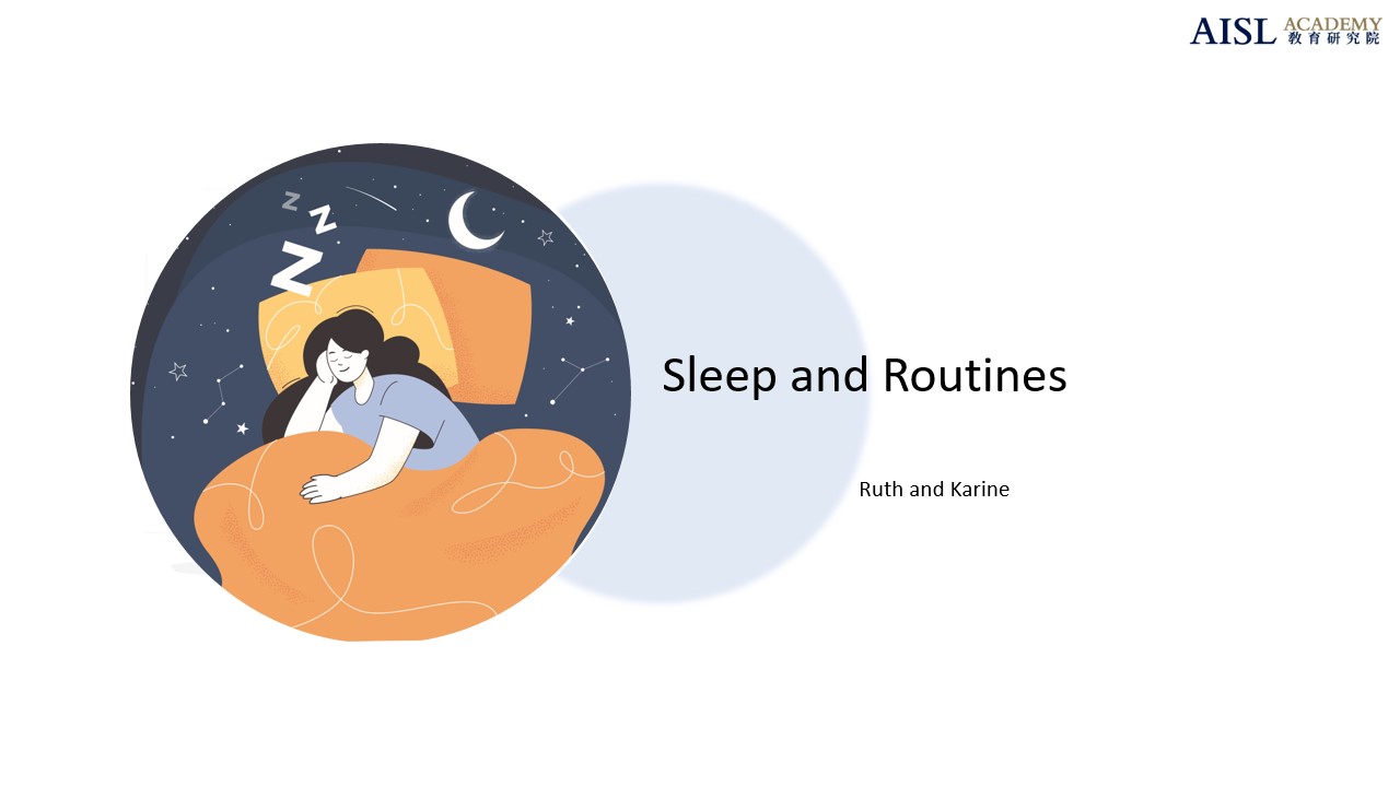 Sleep and Routines PE-AE-R038